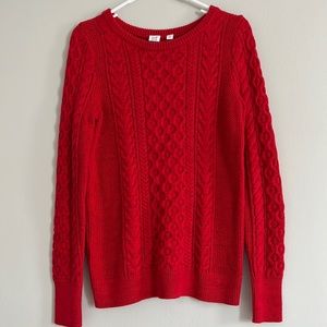 Gap cable knit sweater